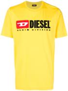 Diesel Vintage-style Logo T-shirt - Yellow & Orange