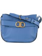 Tory Burch - Hobo Crossbody Bag - Women - Calf Leather - One Size, Blue, Calf Leather