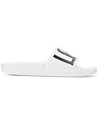 Red Valentino Red(v) Encrypted Love Notes Slides - White