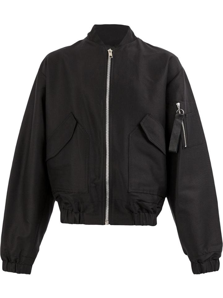 Matthew Miller Zipped-up Jacket - Black