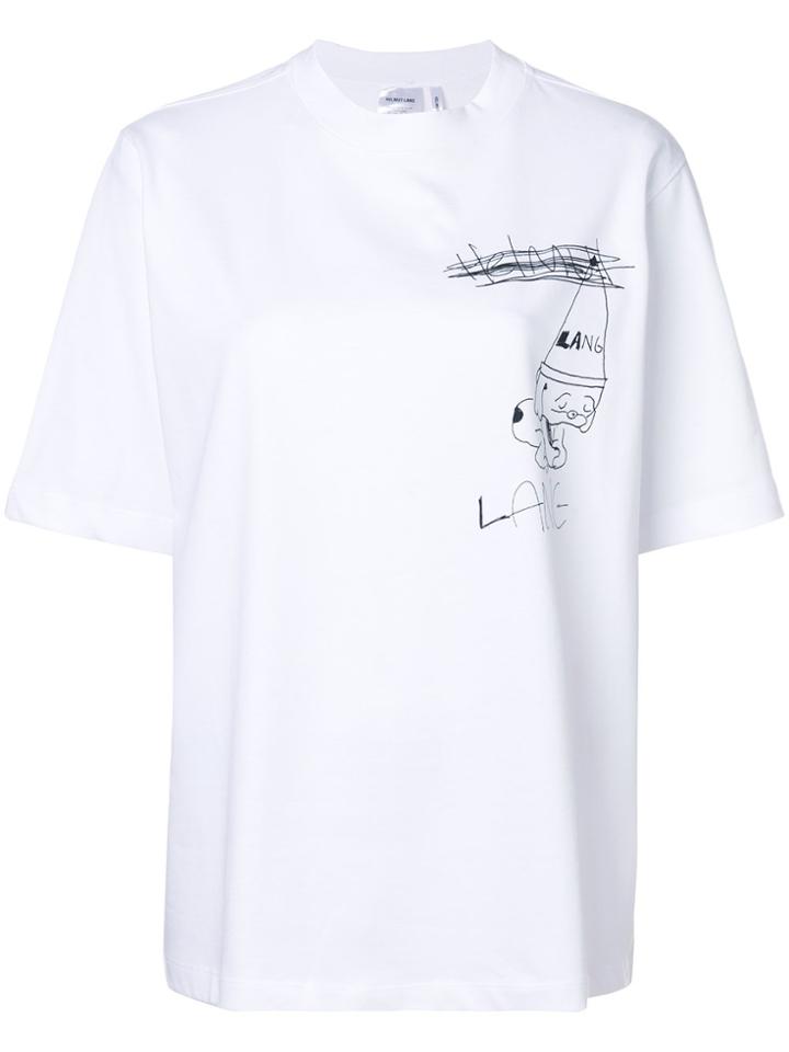 Helmut Lang Logo T-shirt - White