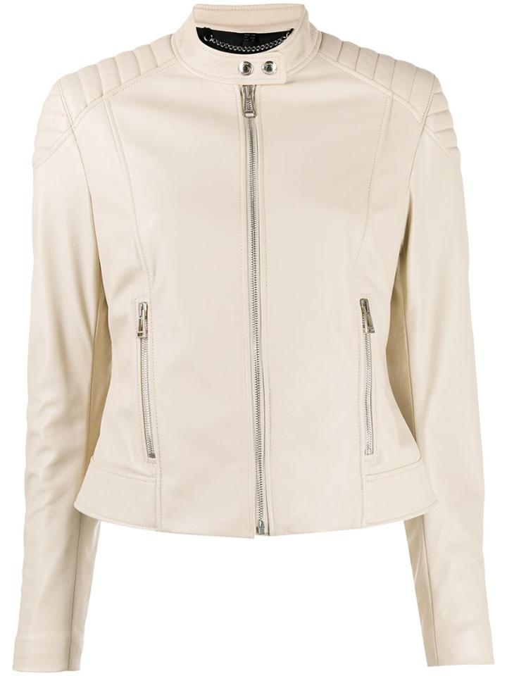 Belstaff Mollison Slim-fit Biker Jacket - Neutrals