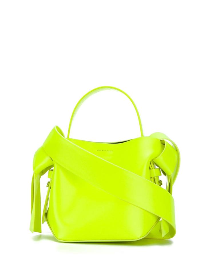 Acne Studios Mini Musubi Crossbody Bag - Yellow