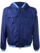 Moncler Jeanclaude Lightweight Jacket, Men's, Size: 4, Blue, Polyamide