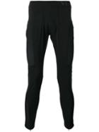 Versace Skinny Fit Trousers, Men's, Size: 3, Black, Nylon/spandex/elastane