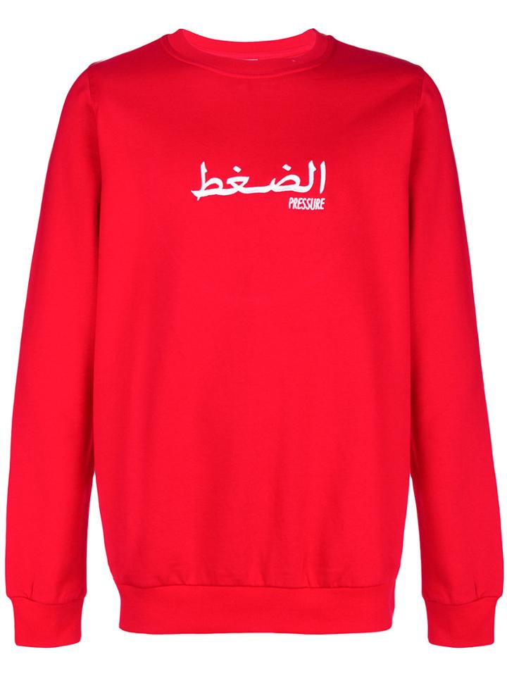 Pressure Arabic Pressure Embroidered Sweatshirt