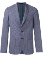 Paul Smith - Checked Blazer - Men - Cotton - 52, Blue, Cotton