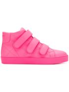 Burberry Hi-top Sneakers - Pink & Purple