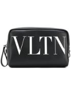 Valentino Vltn Wash Bag - Black