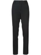 Saint Laurent High Waist Classic Trousers - Black