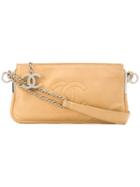 Chanel Pre-owned Logo Shoulder Bag - Brown