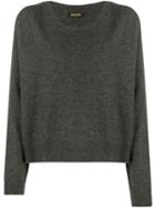 Max & Moi Loose-fit Cashmere Sweater - Grey