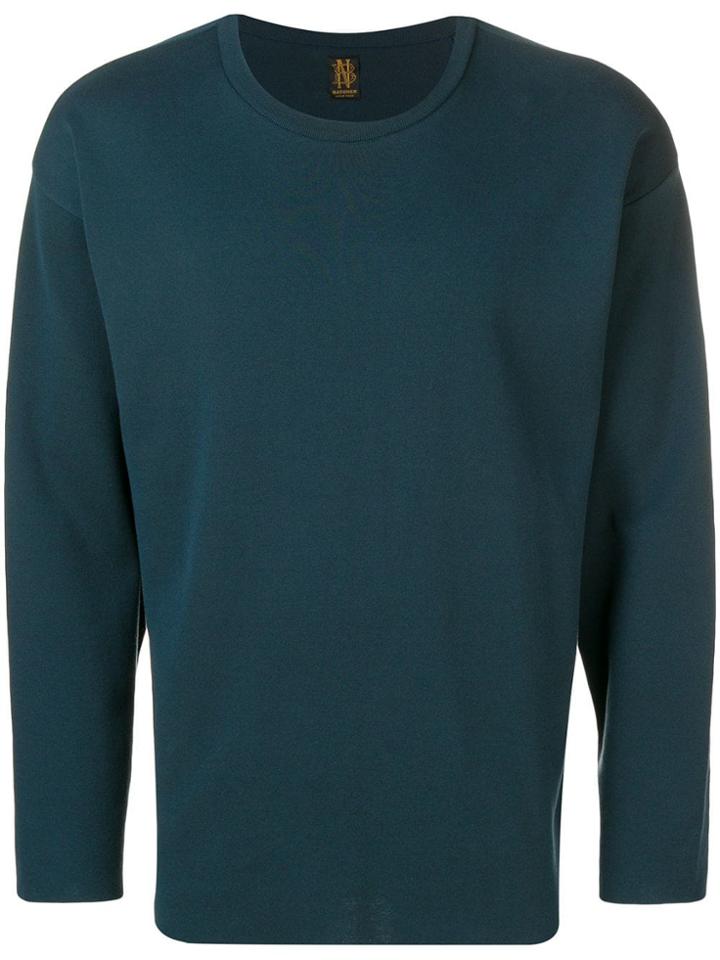 Batoner Crew Neck Sweater - Green