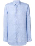 Z Zegna Straight Hem Shirt - Blue