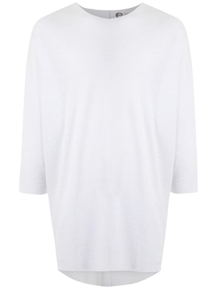 Osklen Eco Wide Cut Ribbed T-shirt - White