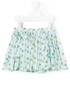 Maan - Lovebirds Full Skirt - Kids - Viscose - 4 Yrs, Blue