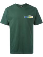 Stussy Logo Print T-shirt, Men's, Size: Small, Green, Cotton