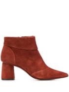 Chie Mihara Lula Panelled Boots - Brown