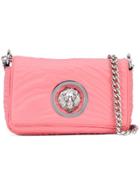 Versus Chain Strap Shoulder Bag - Pink & Purple