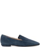 Rodo Square-toe Loafers - Blue