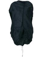 Rundholz Asymmetric Wrinkled Blouse - Black