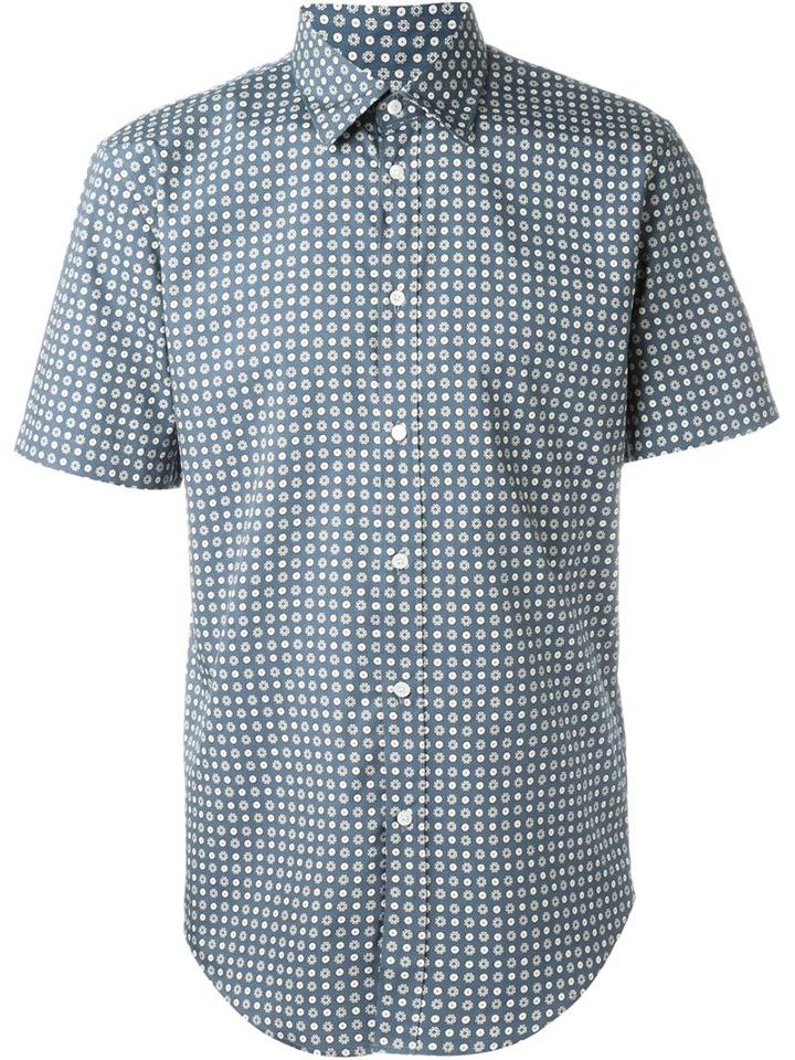 Burberry London Printed Shortsleeved Shirt