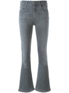 Prabal Gurung Floral Bootcut Trousers - Black