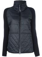 Adidas By Stella Mccartney Padded Knit Jacket, Women's, Size: Xs, Black, Polyester/recycled Polyester