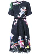 Preen By Thornton Bregazzi 'janine' Dress, Women's, Size: Medium, Black, Spandex/elastane/viscose