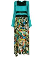 Giacobino Two Part Dress - Blue