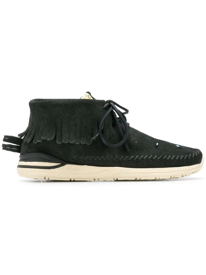 Visvim Fringed Sneakers - Black