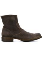 Fiorentini + Baker '709 Eternity' Suede Boots - Brown