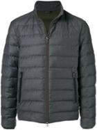 Loro Piana Zip Padded Jacket - Grey