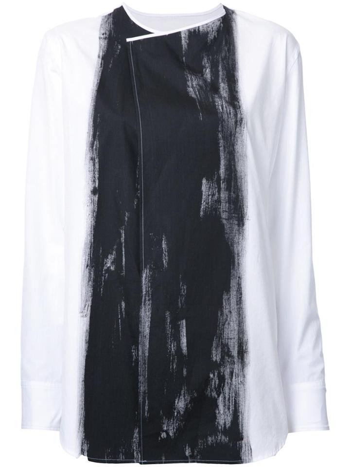 Yohji Yamamoto Deco Blouse - White