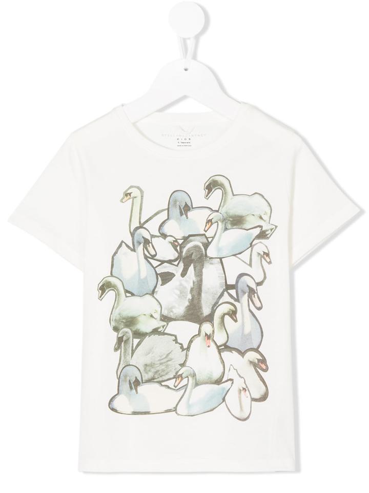 Stella Mccartney Kids - Printed T-shirt - Kids - Cotton - 2 Yrs, White