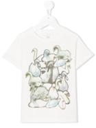 Stella Mccartney Kids - Printed T-shirt - Kids - Cotton - 2 Yrs, White