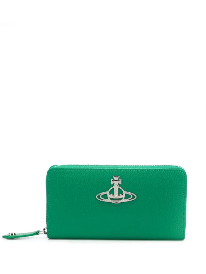 Vivienne Westwood Victoria Wallet - Green