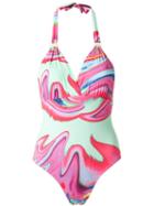 Sub Printed Swimsuit, Women's, Size: P, Polyester/polyamide
