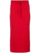 Pringle Of Scotland Casual Long Skirt - Red