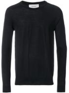 Pringle Of Scotland Contrast Patch Sweater - Blue
