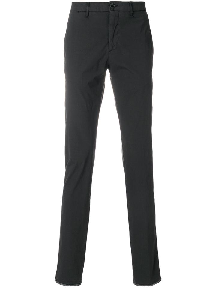 Lardini Regular Tailored Trousers - Grey