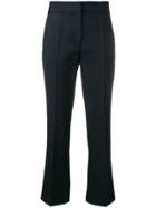 Cédric Charlier Classic Trousers With Pleats - Blue