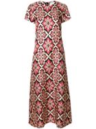 La Doublej Palazzo Rosa Swing Dress - Pink & Purple