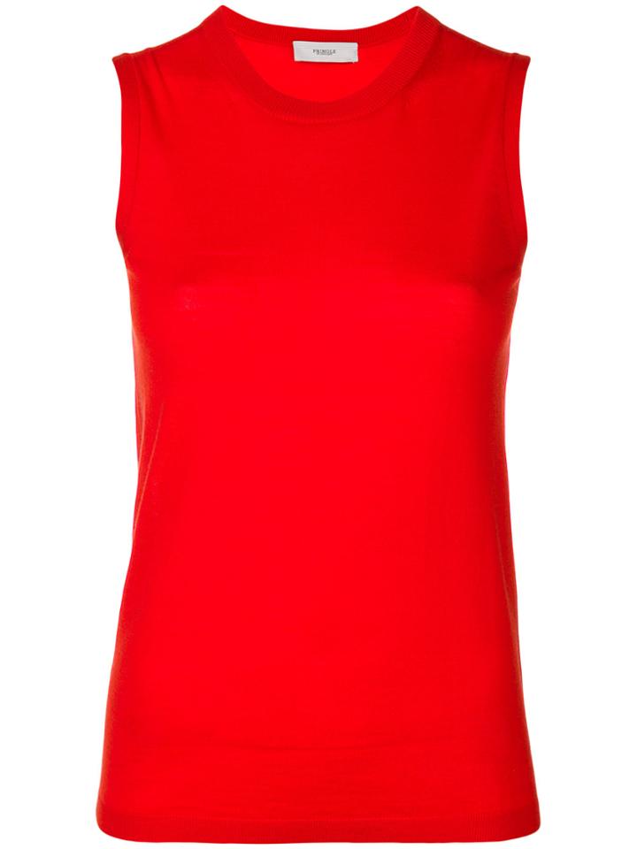 Pringle Of Scotland Sleeveless Jumper - Red