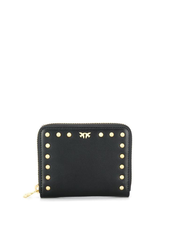 Pinko Small Studded Love Bird Purse - Black