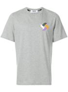 Msgm Logo Detail T-shirt - Grey
