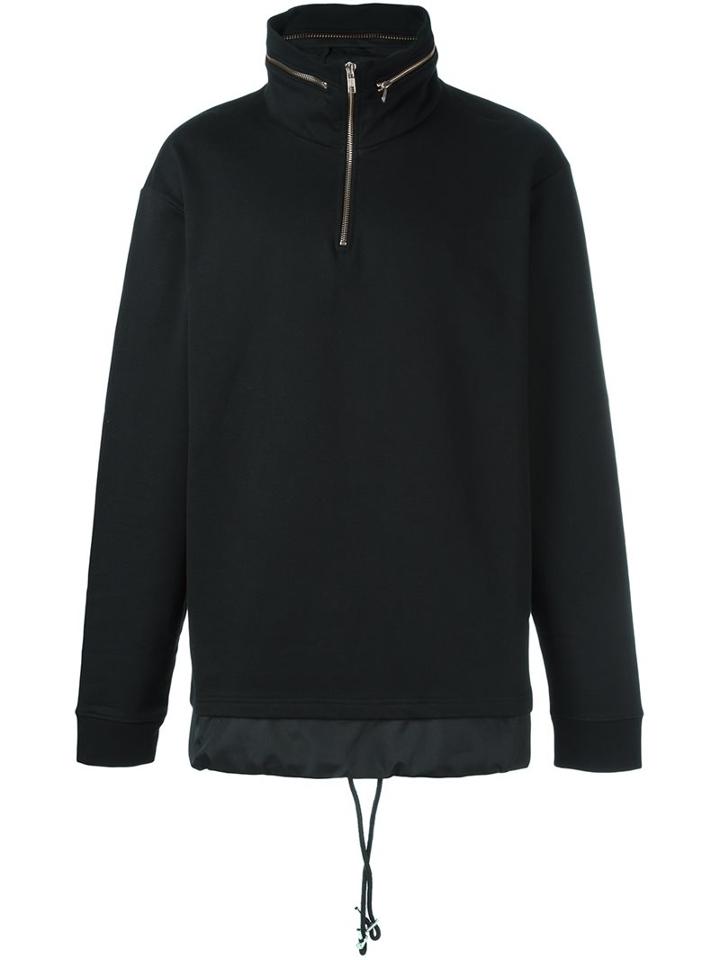 Mcq Alexander Mcqueen Zipped Collar Hoodie
