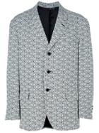Moschino Cheap & Chic Vintage Print Blazer