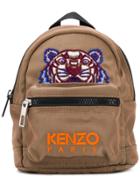 Kenzo Mini Tiger Canvas Backpack - Nude & Neutrals