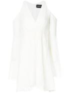 Kitx Faithful Keeper Cutout Shoulder Dress - White